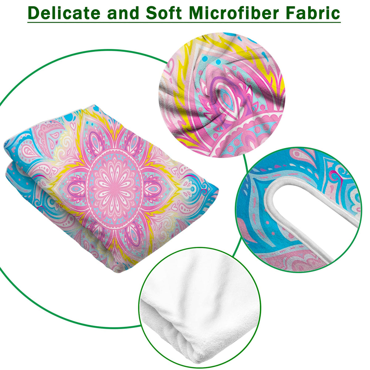 ENYORSEL Soft microfiber close-up shows breathable comfort and seat protection.
