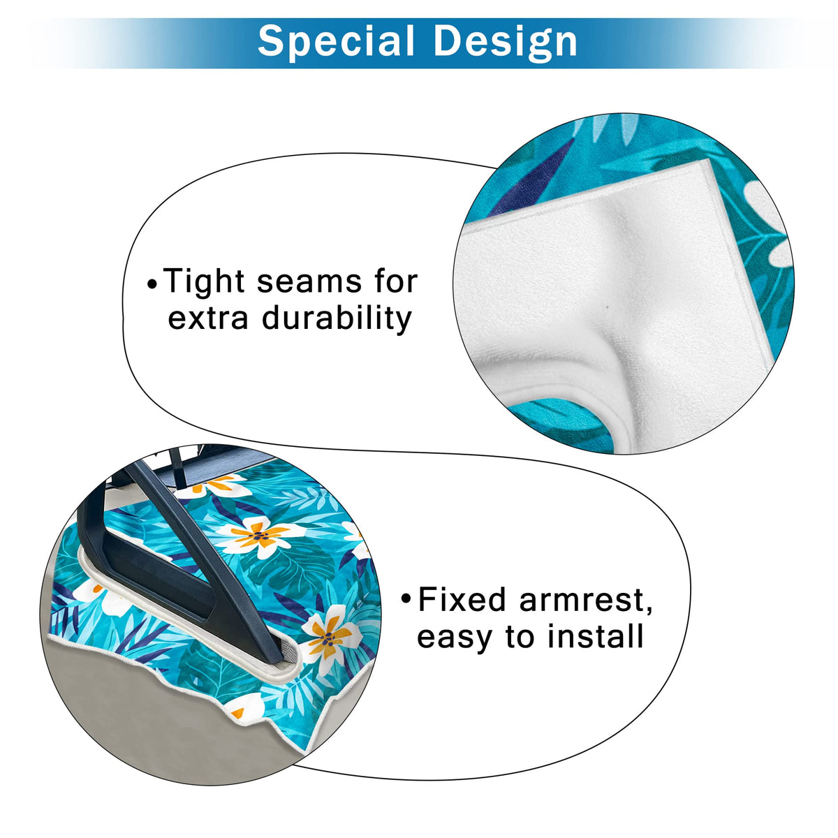ENYORSEL breathable microfiber seat blanket keeps you cool and comfortable on sunny days.