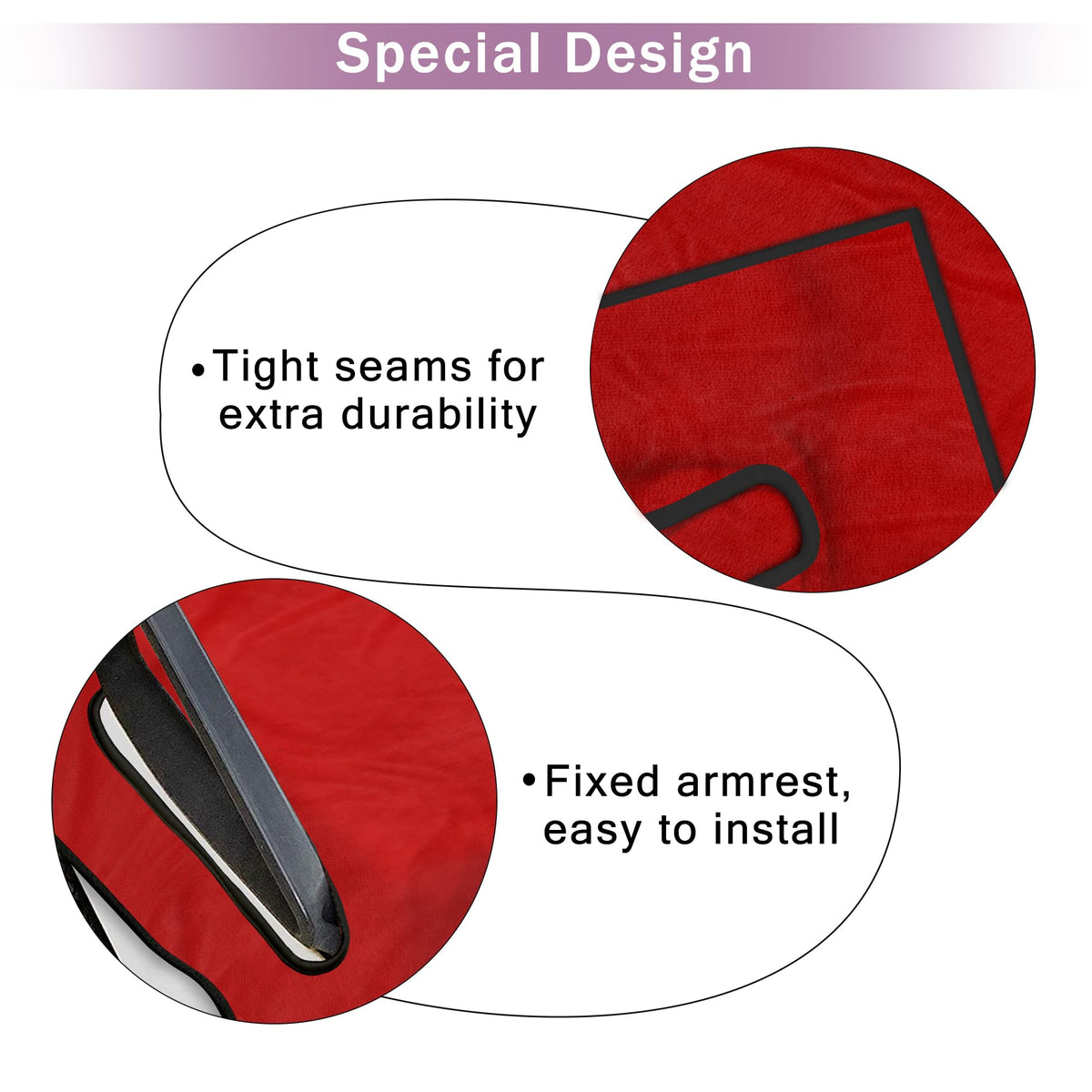ENYORSEL breathable blanket on seat provides cooling comfort