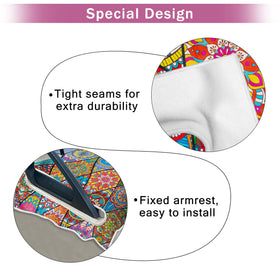 ENYORSEL durable seat towel with stylish pattern for protection.