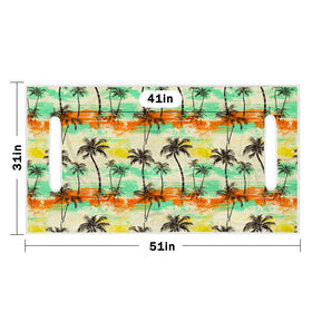 ENYORSEL dusk coast pattern adds tropical flair to your cart