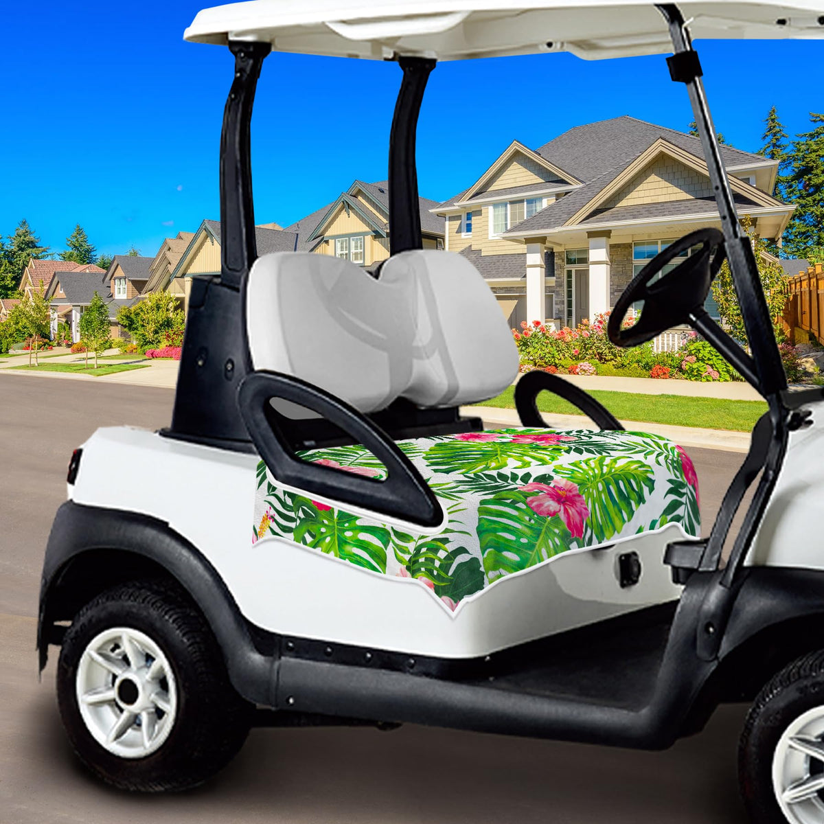 ENYORSEL easy installation with a one-step fit for most golf carts