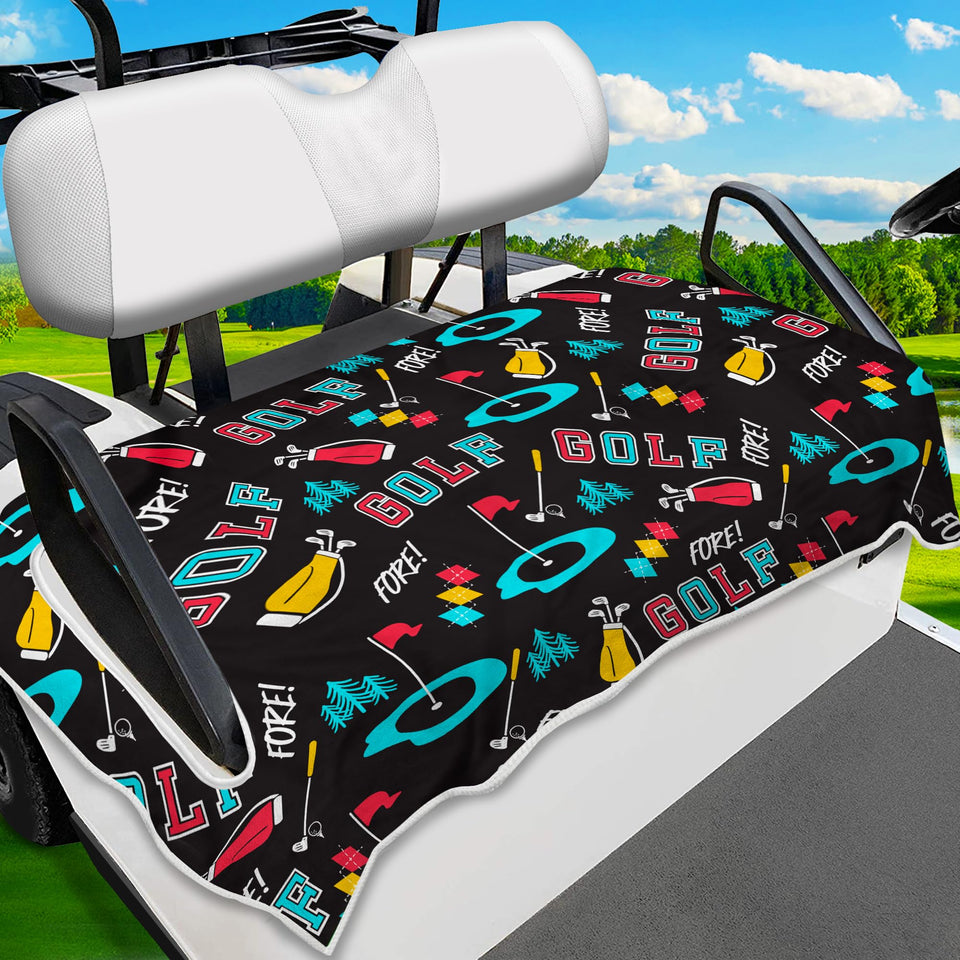 ENYORSEL golf-cart-seat-cover-51x31 fits standard carts and guards against wear.