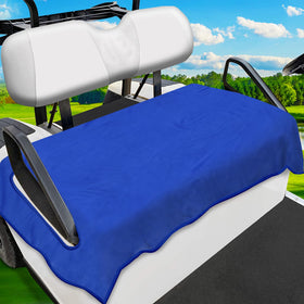 ENYORSEL golf cart seat cover in dark blue; universal fit protects seats from wear.