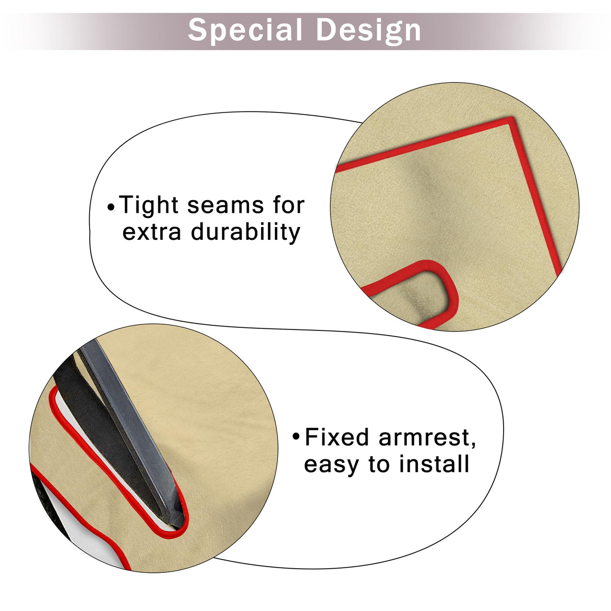 ENYORSEL breathable towel blanket keeps passengers cool and dry.