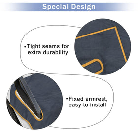 ENYORSEL towel blanket for quick installation on golf carts protects seats.