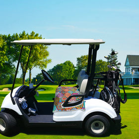 ENYORSEL machine-washable golf cart cover for quick cleaning.