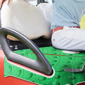 ENYORSEL machine-washable seat cover for easy cleaning after play.