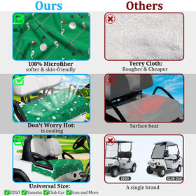 ENYORSEL microfiber texture close-up shows soft, breathable material for cozy rides.