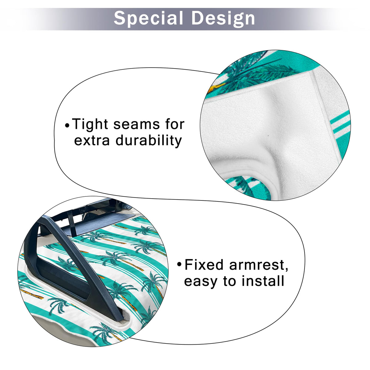ENYORSEL seat blanket microfiber keeps you dry and comfortable.