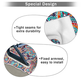 ENYORSEL ENYORSE soft-microfiber blanket offers comfortable seating on hot days