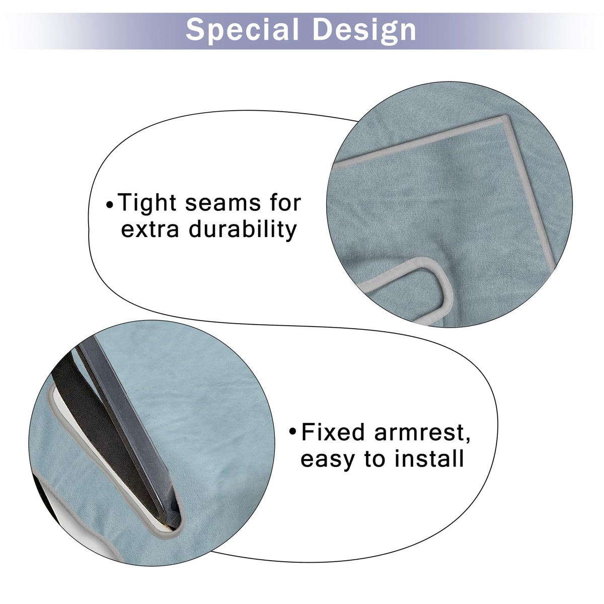 ENYORSEL seat cover towel breathable fabric for cooling comfort