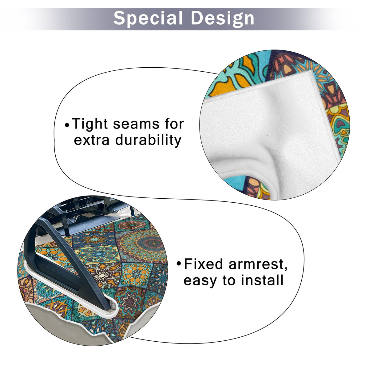ENYORSEL ENYORSE microfiber seat towel keeps seats cool and clean