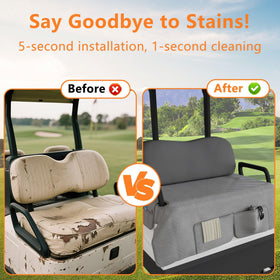 Eolzzi machine washable material simplifies cleaning after rounds.