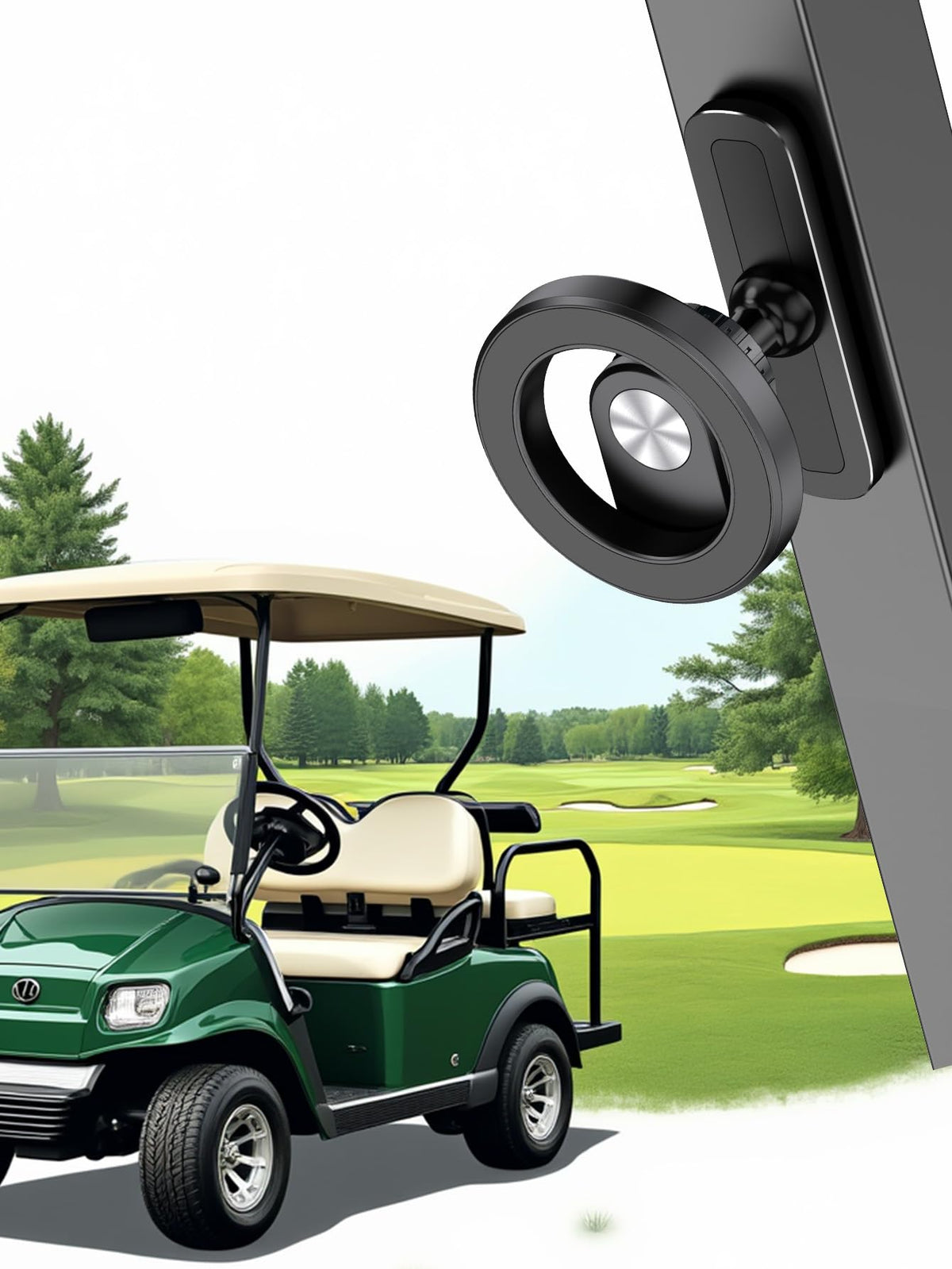 EPhemeralLuxe versatile mount fits fitness equipment, vehicles, and outdoor gear.