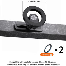 EPhemeralLuxe dual neodymium magnets provide strong attachment on golf carts.