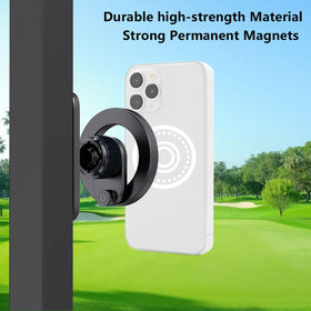 EPhemeralLuxe industrial magnetic base keeps your phone securely attached to metal surfaces.