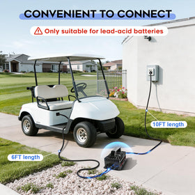 EPOWREY 36V charger installation ready for EZGO Club Car Yamaha