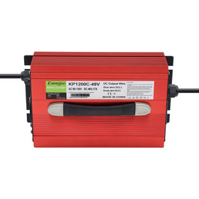 Charger designed for 110-120V household power input for EZGO carts
