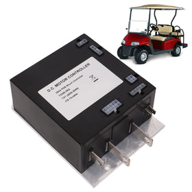 Estink 36V 350A motor controller side view, compact layout for easy installation.