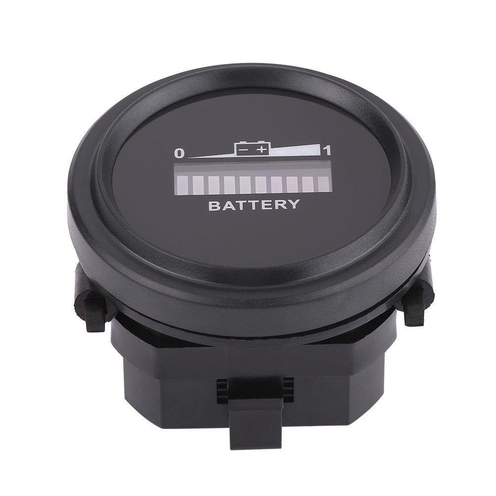 Estink battery indicator memory feature increases secure, repeatable readings
