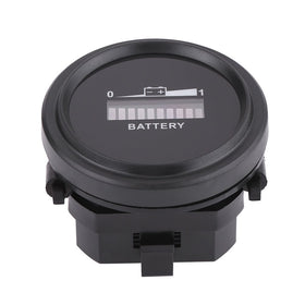 Estink battery indicator memory feature increases secure, repeatable readings