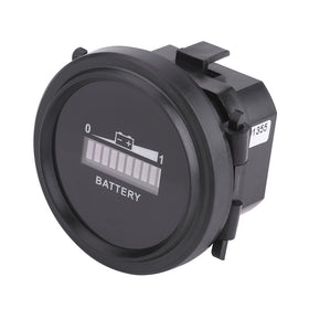 Estink battery indicator operates reliably from -40°C to 85°C