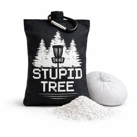 E-Tail Nation refillable chalk bag in black for quick grip on course