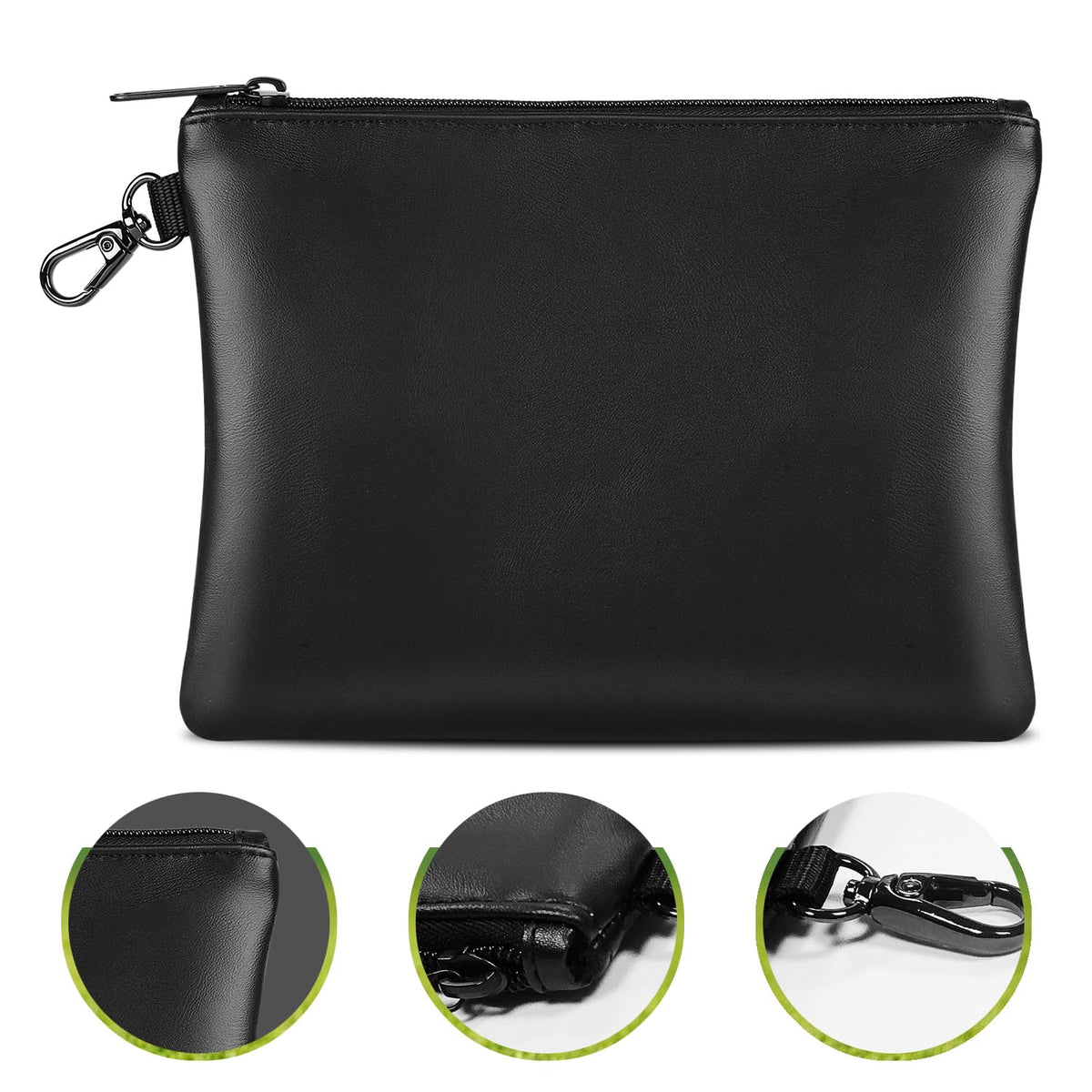 Euousu Golf Tee Pouch compact design fits in golf tote or pocket.