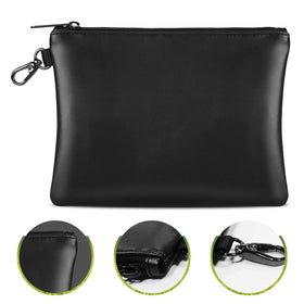 Euousu Golf Tee Pouch compact design fits in golf tote or pocket.