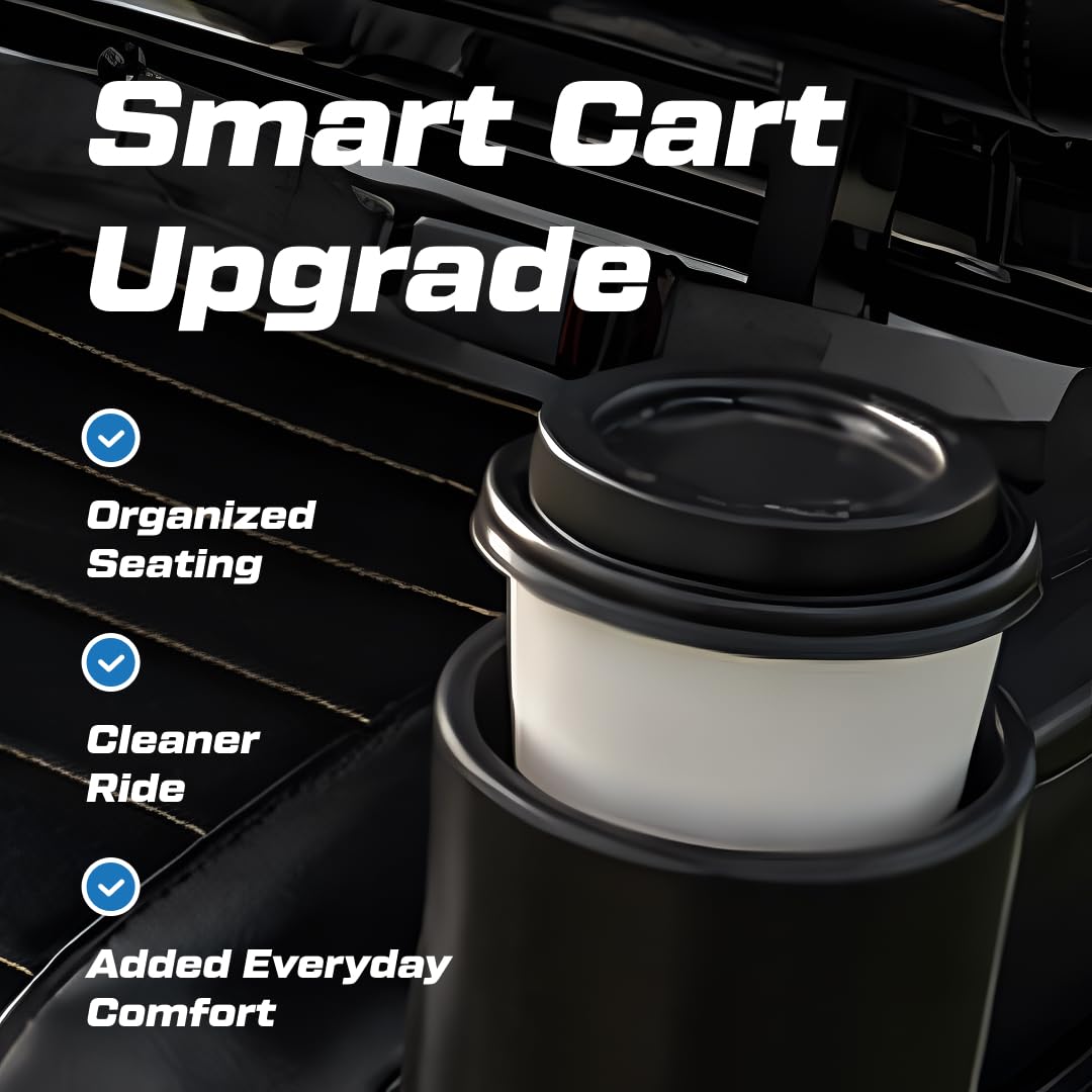 Back-seat convenience with Evolution cup holder for passengers.