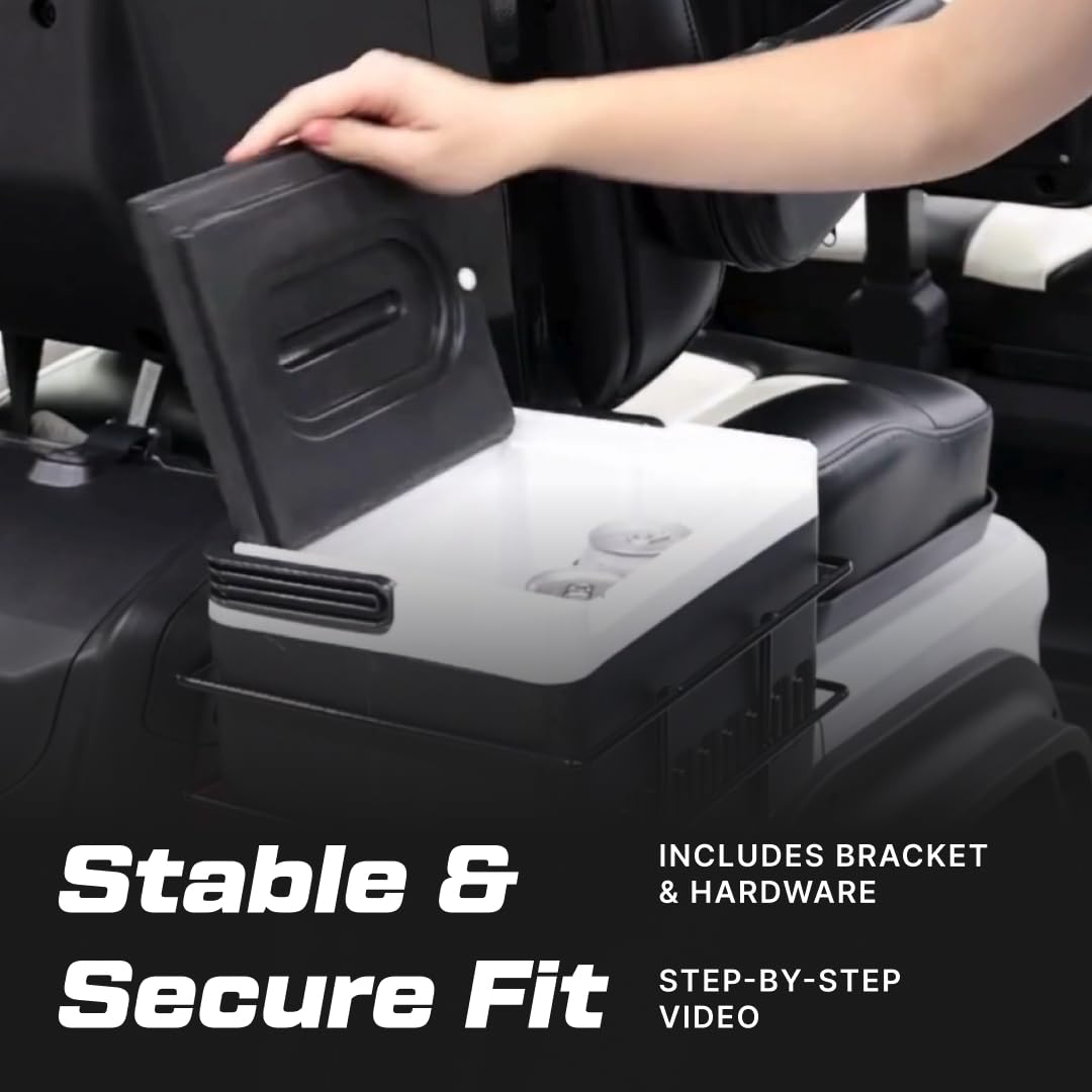 Up-close view of Evolution cooler hardware included in the kit
