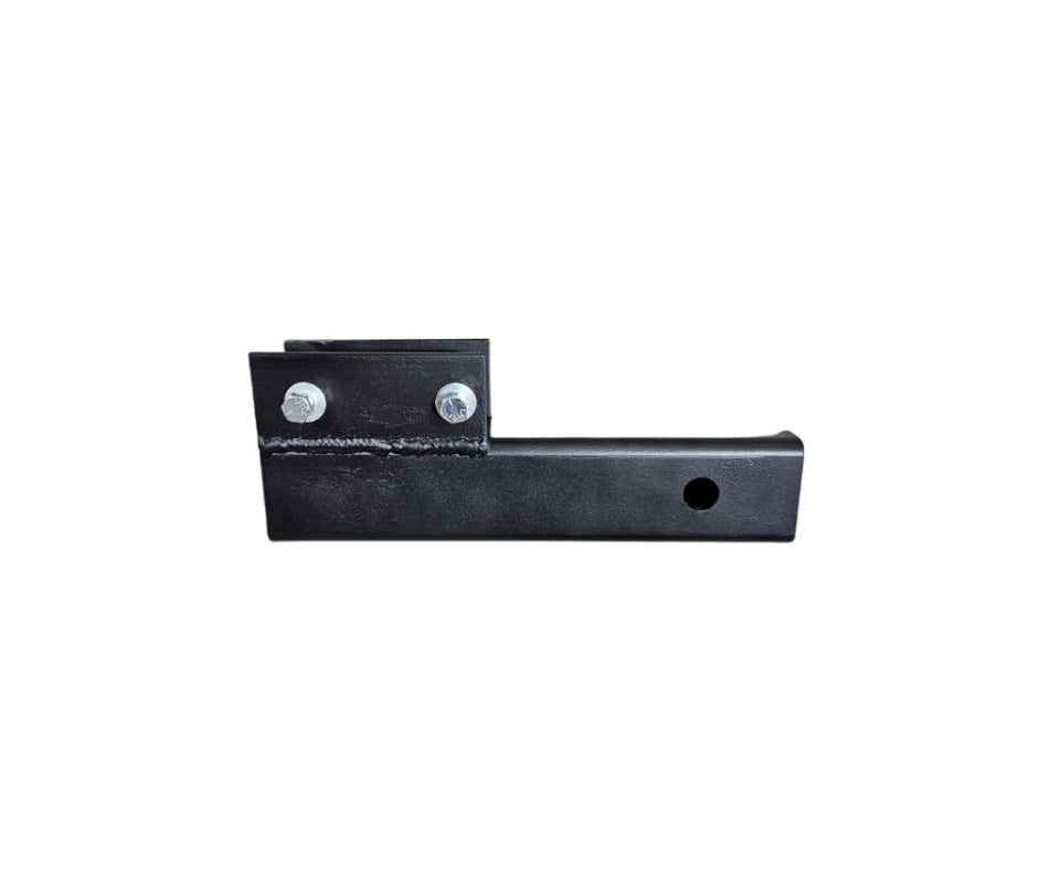 Evolution D5 2+2 Ranger hitch-assembly with rugged steel construction for reliable hauling.