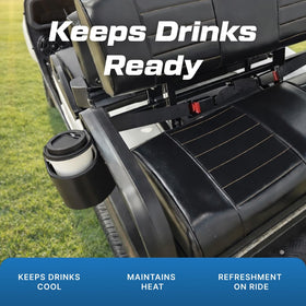 Durable construction supports daily use on Evolution carts.