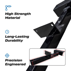 Evolution Golf Cart Hitch D2 universal-fit design simplifies upgrades.