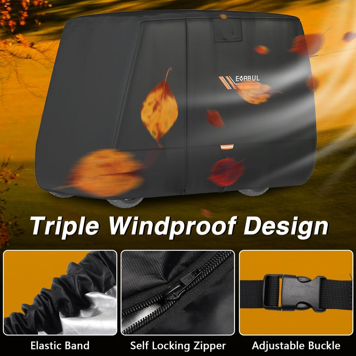 EVRBUL compatible with EZGO, Club Car, and Yamaha carts for a reliable fit.