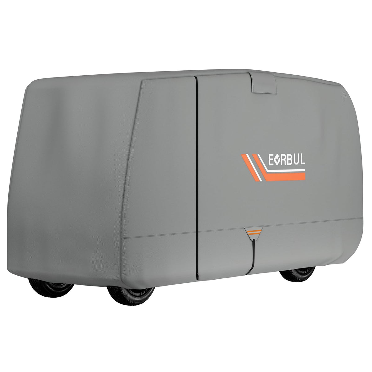 EVRBUL all-season protection for EZGO, Club Car, Yamaha carts in gray.
