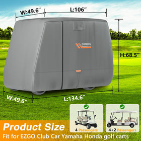EVRBUL cover shows heavy-duty 420D fabric and durable stitching.