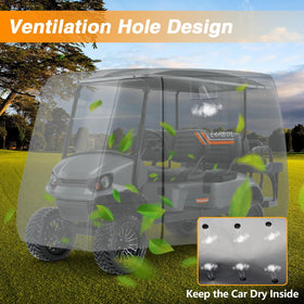 EVRBUL three-zipper channels enable quick access.