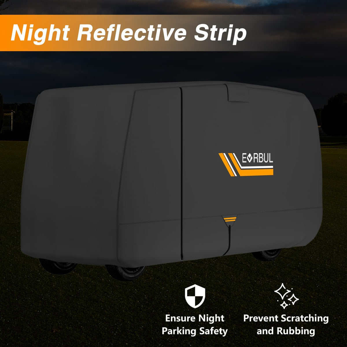EVRBUL side ventilation openings prevent heat and moisture buildup inside.