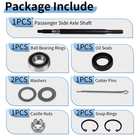 EvTok bearings and oil seals support smooth operation on EZGO RXV.