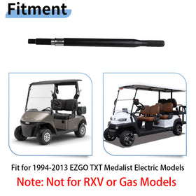 Anti-corrosion steel axle by EvTok promotes long-lasting reliability.