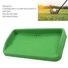 EVTSCAN durable silicone tray for indoor and outdoor golf practice