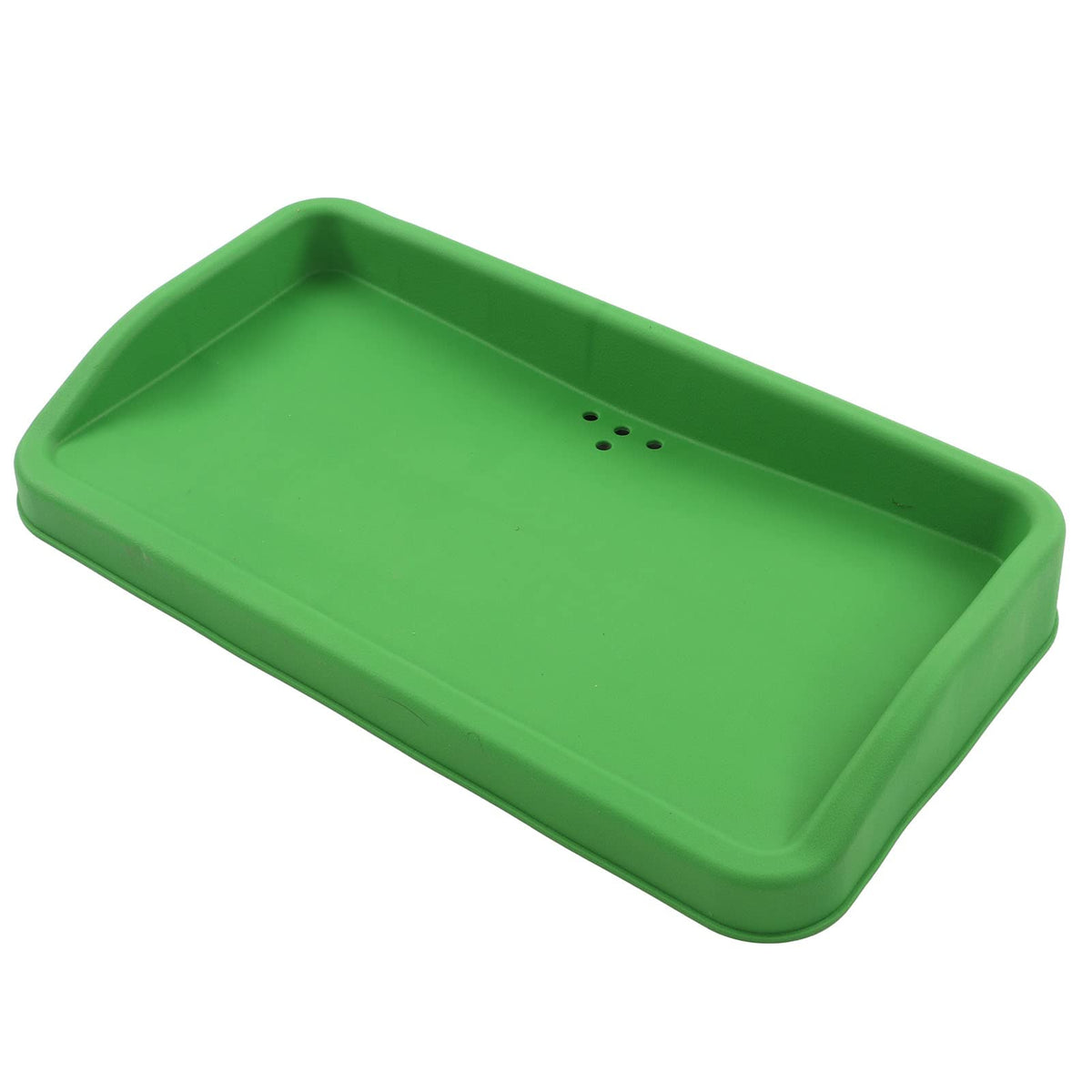 EVTSCAN silicone golf ball tray with drainage holes keeps practice balls dry