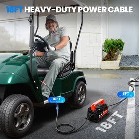 EXEFCH 18-foot cable length improves outlet reach