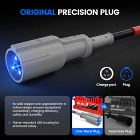 EXEFCH quiet operation keeps charging discreet and unobtrusive