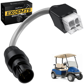 EXOEMTS 4-Pin Diagnostic Cable connects to Club Car controllers for stable data transmission.