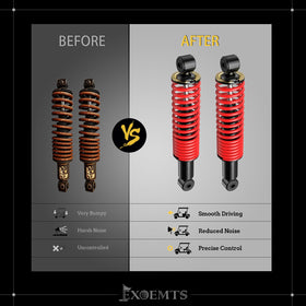 EXOEMTS chrome plated piston rod resists corrosion