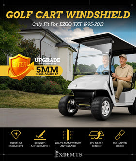 EXOEMTS compatible with EZGO TXT models from 1995 to 2013.
