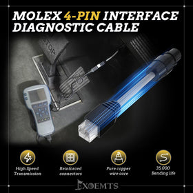 EXOEMTS Curtis 1311/1313 programmer setup enabling quick controller data reads.